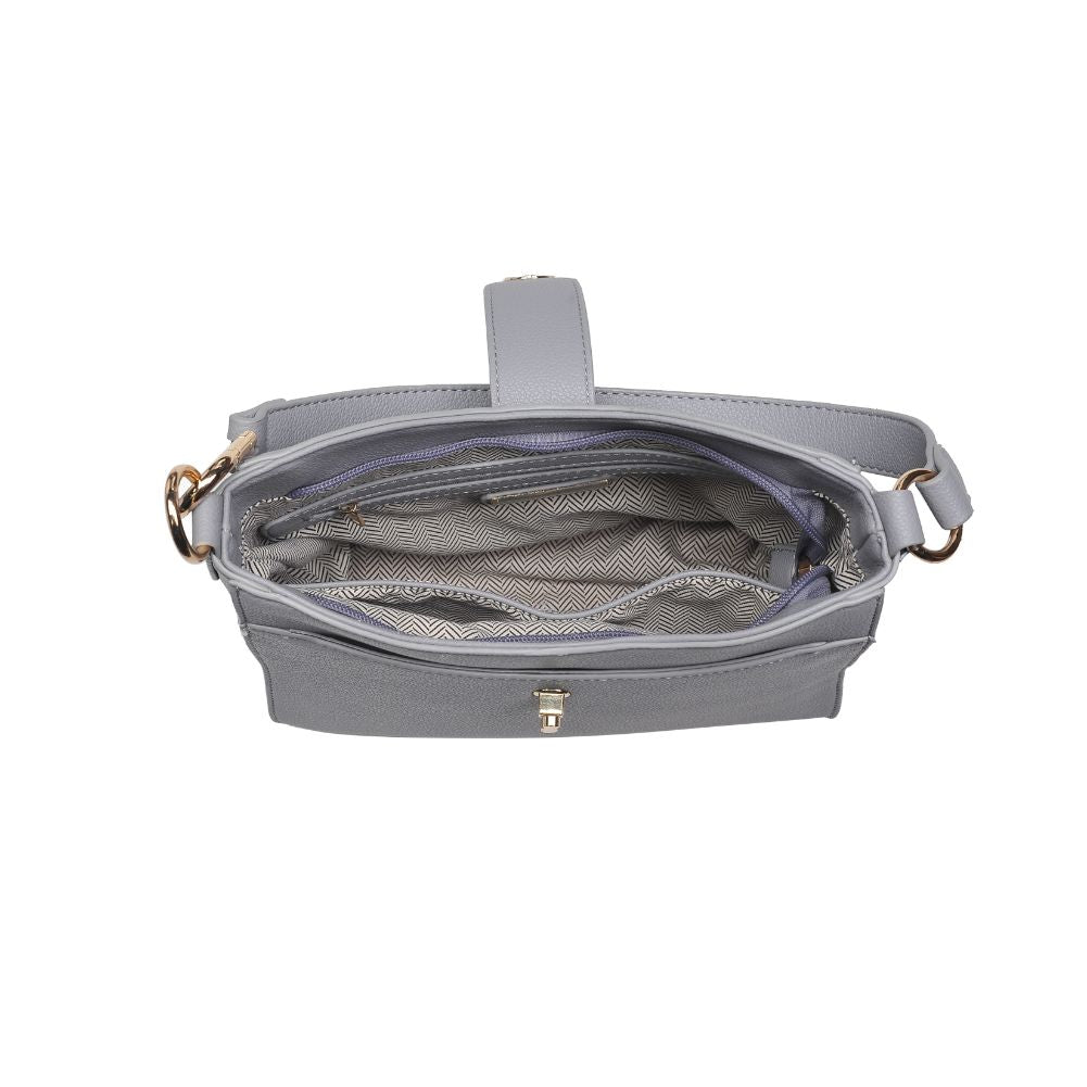 Product Image of Urban Expressions Ruby Crossbody 840611113658 View 8 | Grey