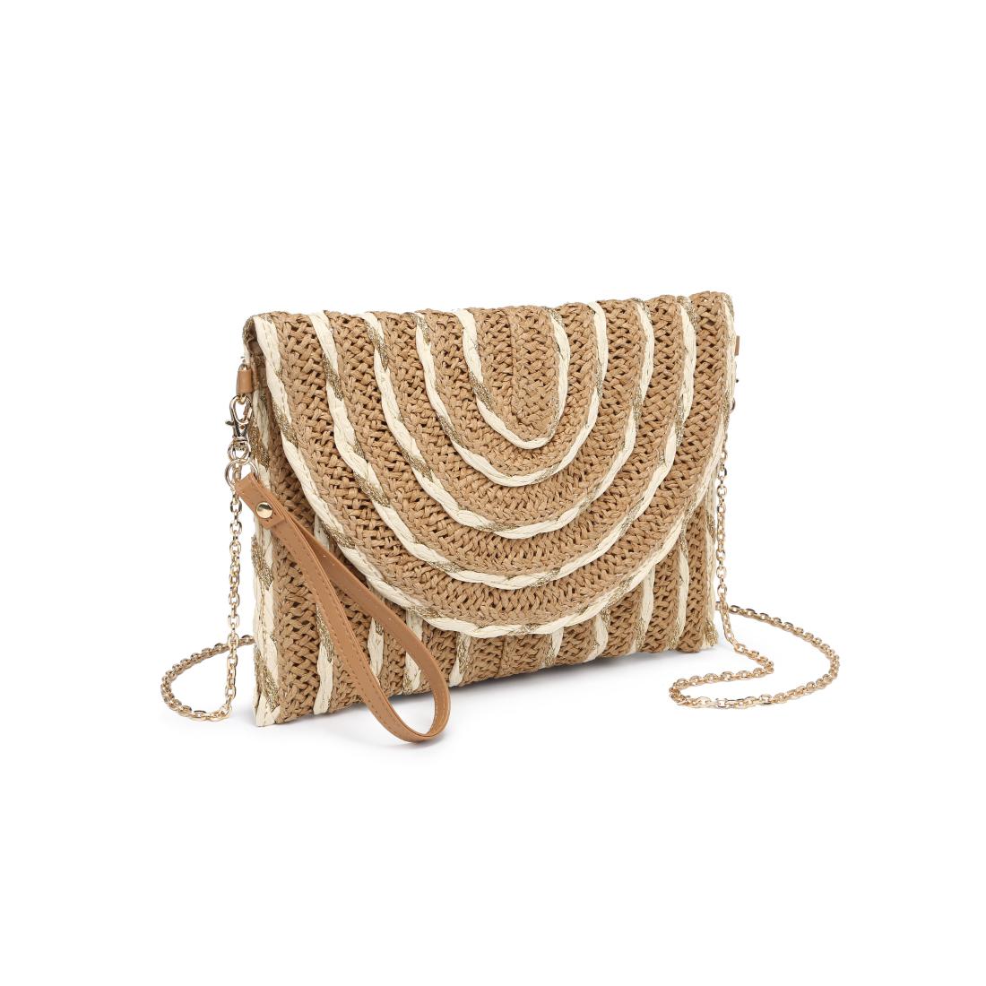 Product Image of Urban Expressions Lila Clutch 840611161512 View 6 | Natural Ivory Gold