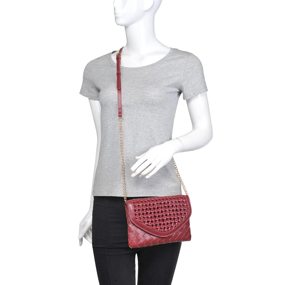 Product Image of Urban Expressions Emma Crossbody 840611126399 View 5 | Merlot