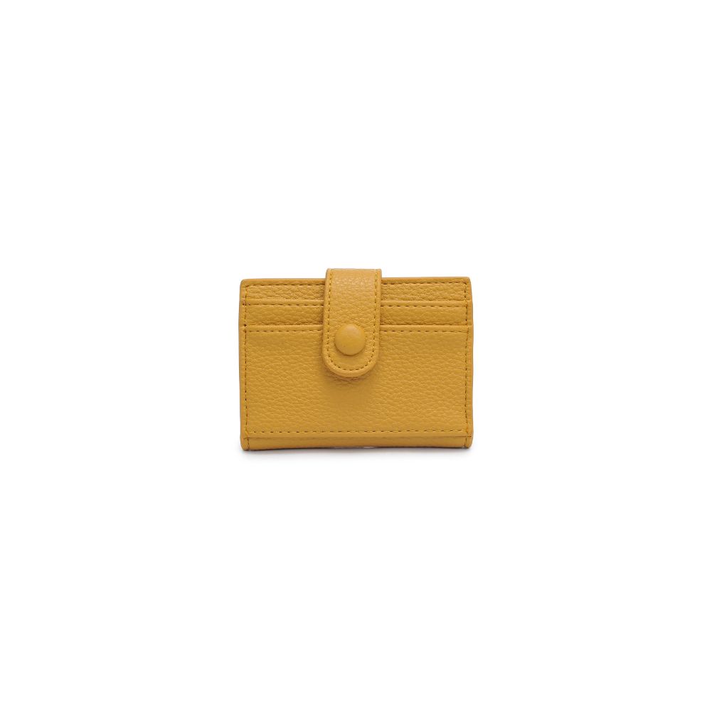 Product Image of Urban Expressions Lola Card Holder 840611123992 View 5 | Mustard