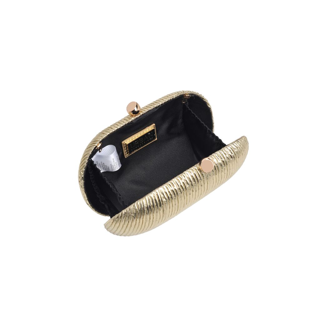 Product Image of Urban Expressions Soleil Evening Bag 840611105899 View 8 | Gold