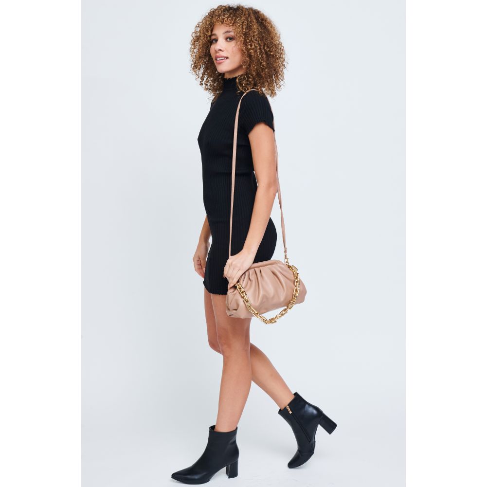 Woman wearing Natural Urban Expressions Cassie Crossbody 840611174949 View 4 | Natural