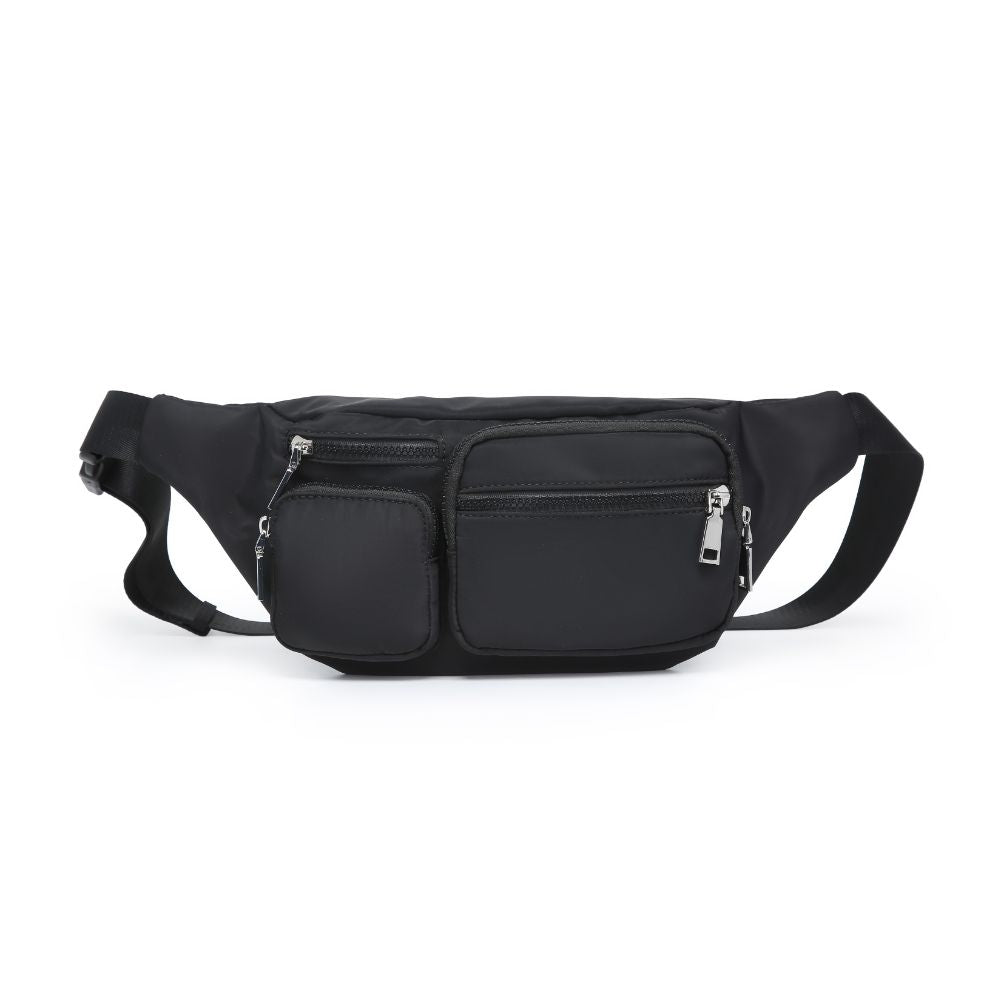 Product Image of Urban Expressions Lottie Belt Bag 840611177704 View 5 | Black