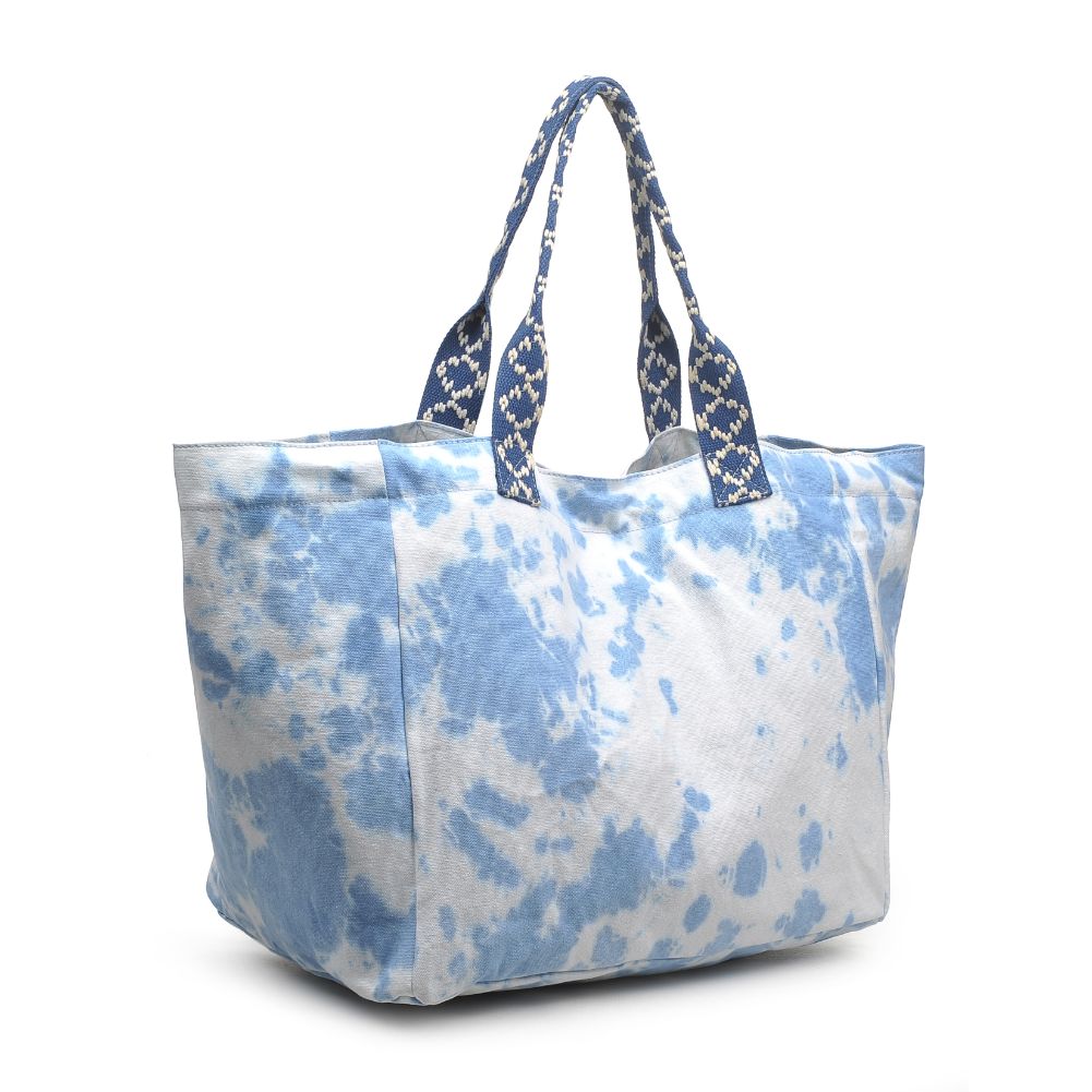 Product Image of Urban Expressions Marbella Tote 840611170552 View 6 | Blue