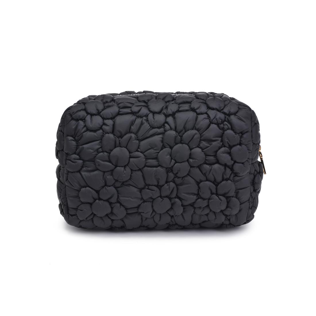 Product Image of Urban Expressions Flora Pop - Nylon Cosmetic Pouch 840611144171 View 7 | Black