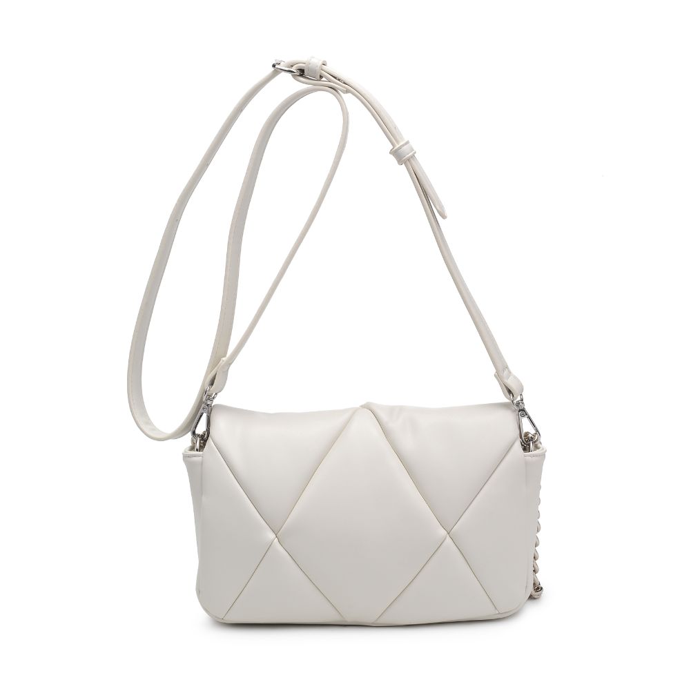 Product Image of Urban Expressions Anderson Crossbody 840611113801 View 7 | Ivory