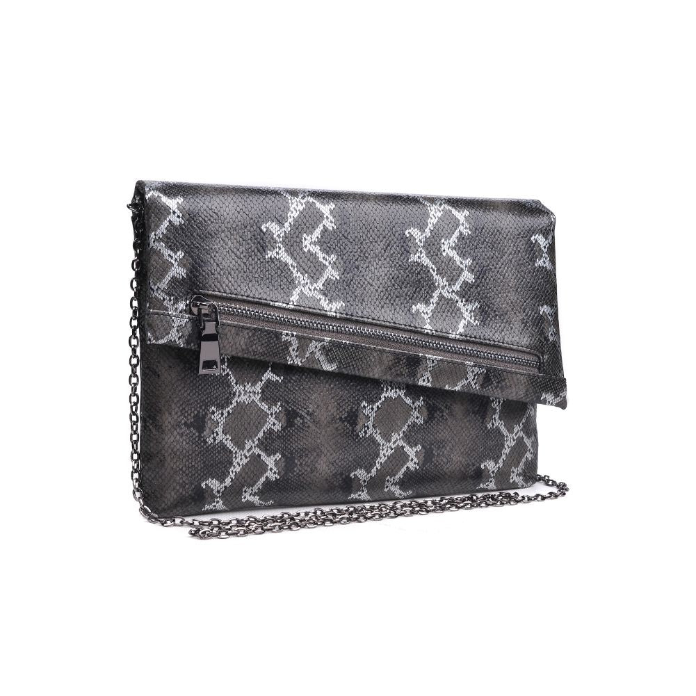 Product Image of Urban Expressions Maddox Clutch 840611167521 View 2 | Gunmetal