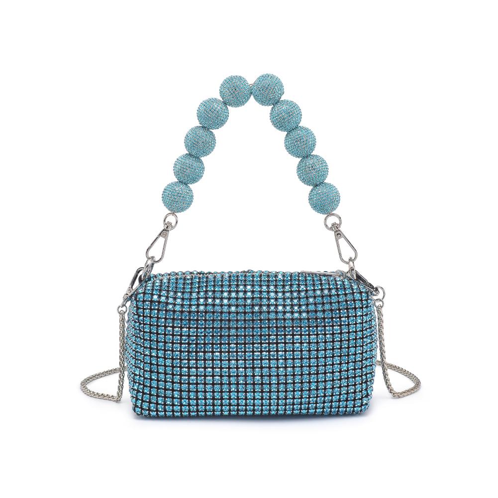 Product Image of Urban Expressions Monet Evening Bag 840611191311 View 7 | Turquoise