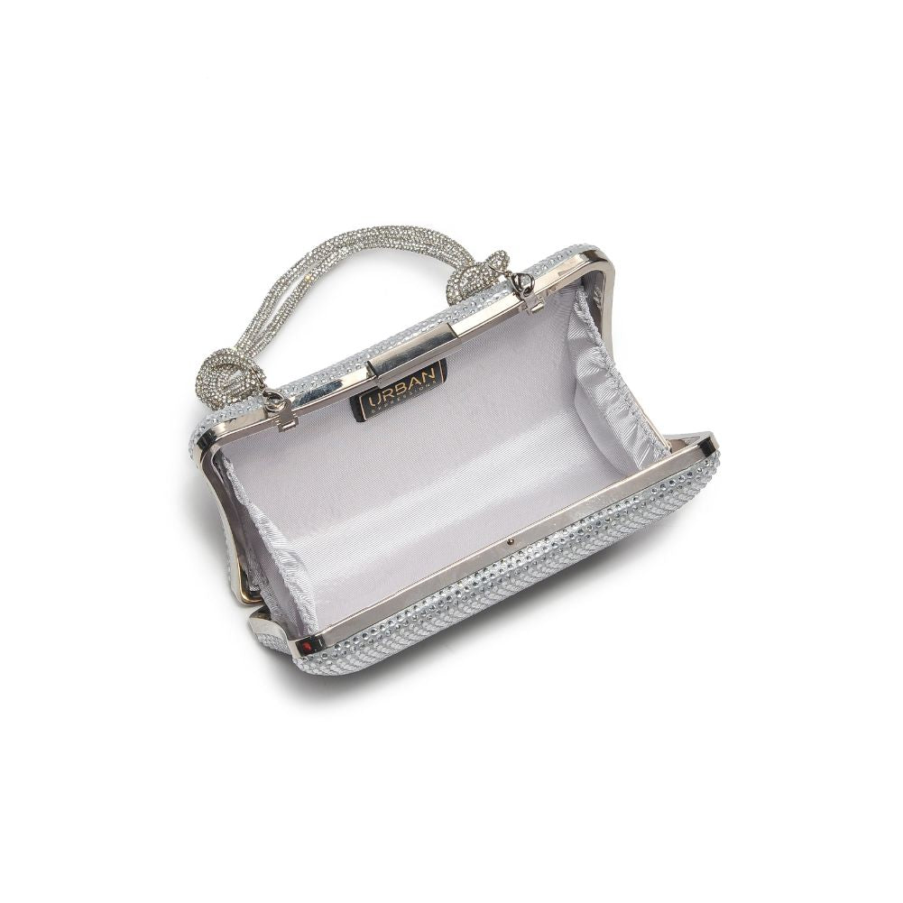 Product Image of Urban Expressions Dolores Evening Bag 840611190239 View 8 | Silver