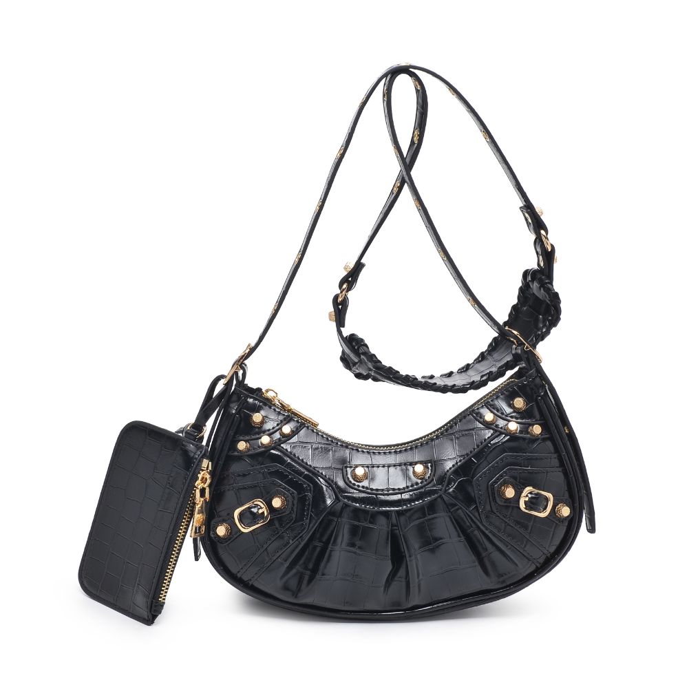 Product Image of Urban Expressions Bellatrix Crossbody 840611104076 View 5 | Black