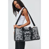 Woman wearing Black Urban Expressions Domenica Weekender 840611186591 View 1 | Black