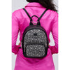 Woman wearing Black Urban Expressions Marlo Backpack 840611114242 View 1 | Black