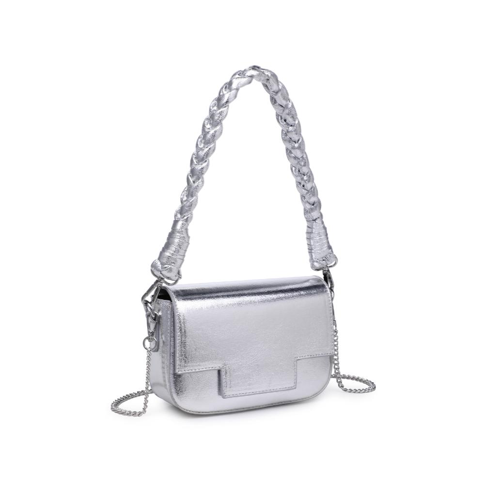 Product Image of Urban Expressions Tessa Crossbody 840611124791 View 2 | Silver