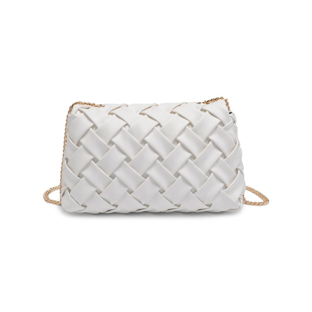 Product Image of Urban Expressions Teagan Crossbody 840611129994 View 3 | White