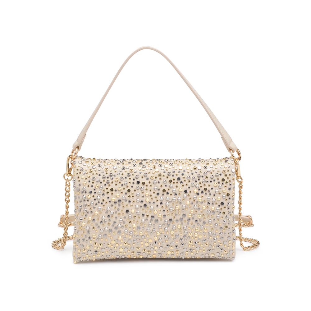 Product Image of Urban Expressions Krista Evening Bag 840611139139 View 5 | Ivory