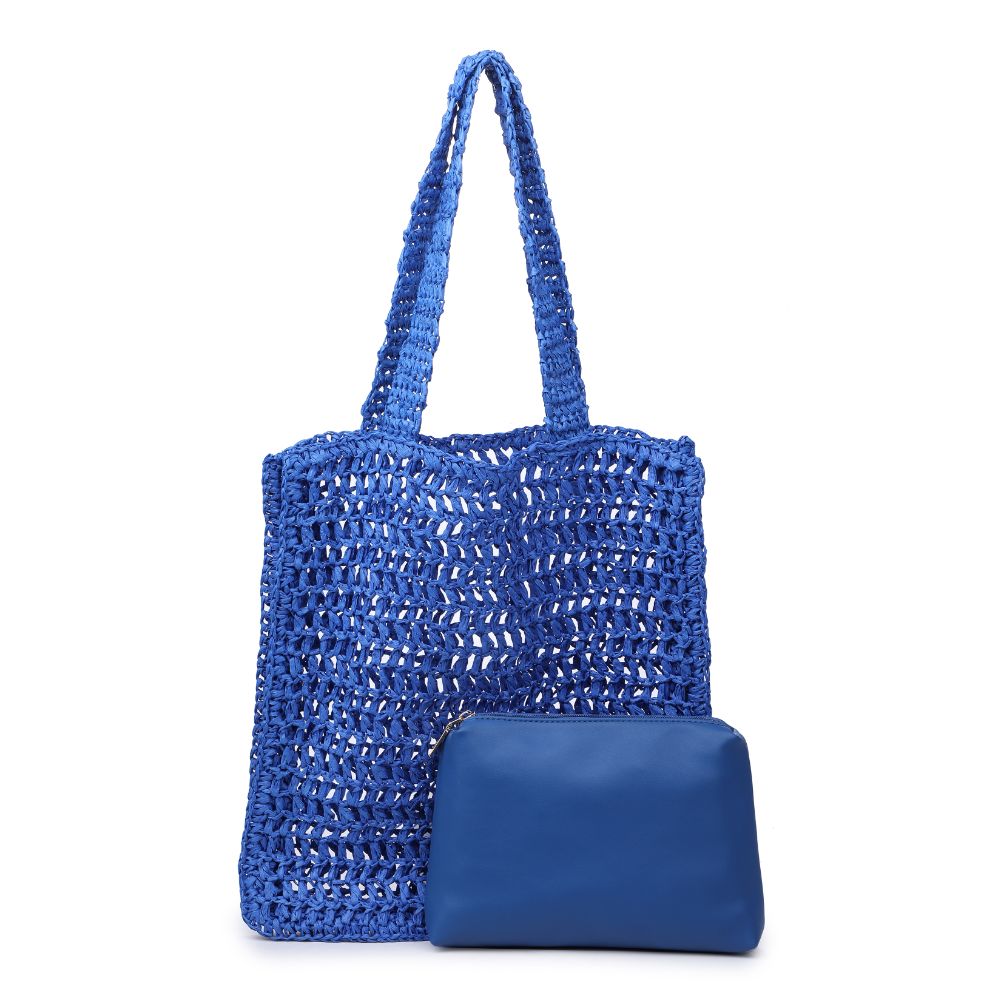 Product Image of Urban Expressions Bouvet Tote 818209016988 View 7 | Cobalt