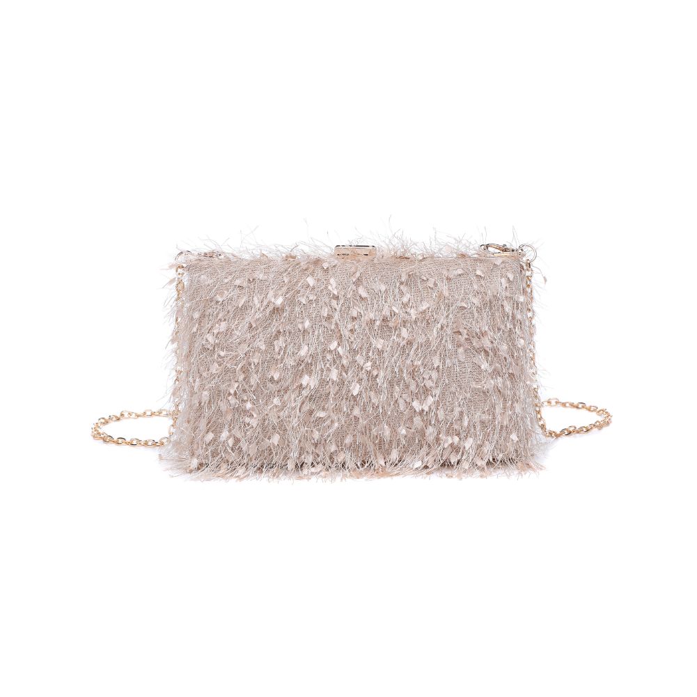 Product Image of Urban Expressions Shoshanna Evening Bag 840611103406 View 5 | Champagne