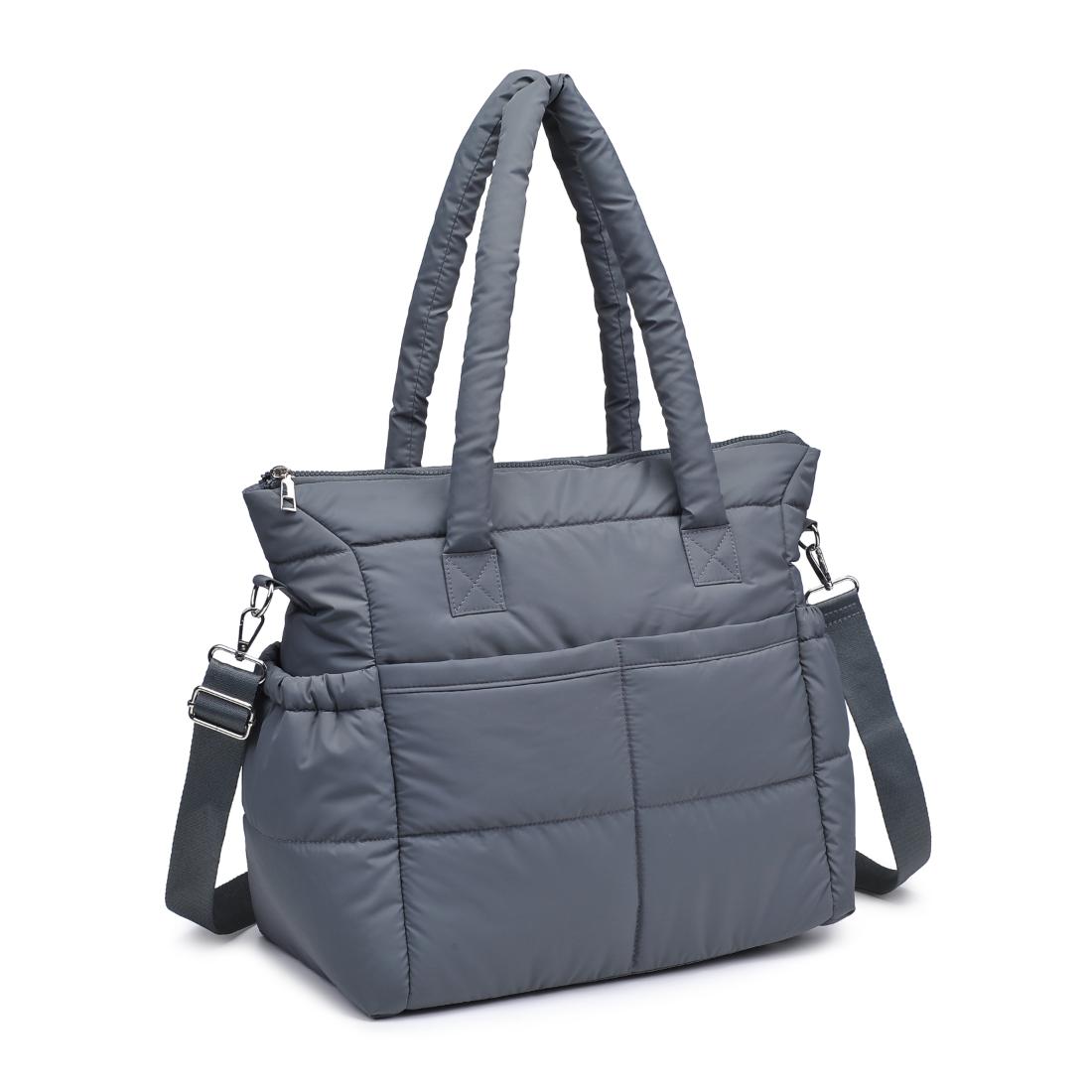 Product Image of Urban Expressions Jetsetter Tote 840611195104 View 6 | Carbon