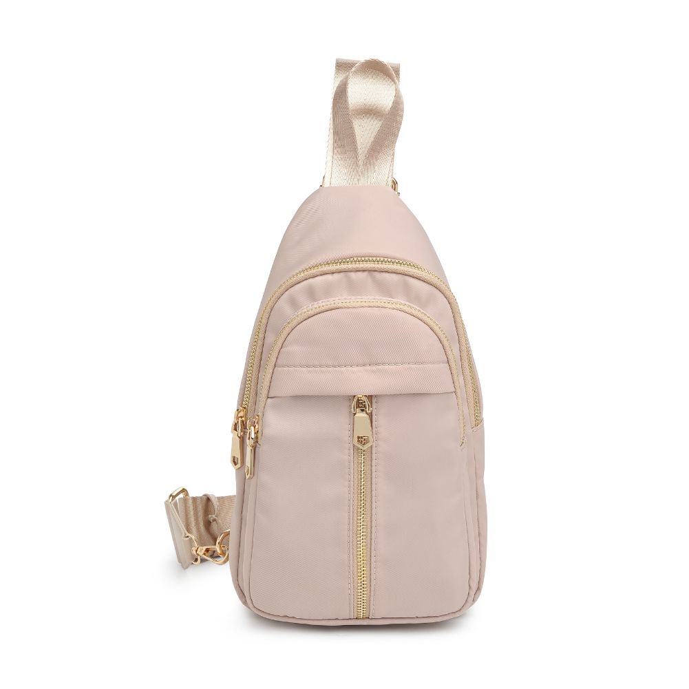 Product Image of Urban Expressions Wagner Sling Backpack 840611108371 View 5 | Natural