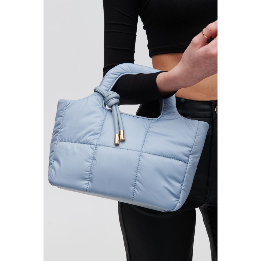 Woman wearing Blue Urban Expressions Quimby Crossbody 840611122223 View 1 | Blue