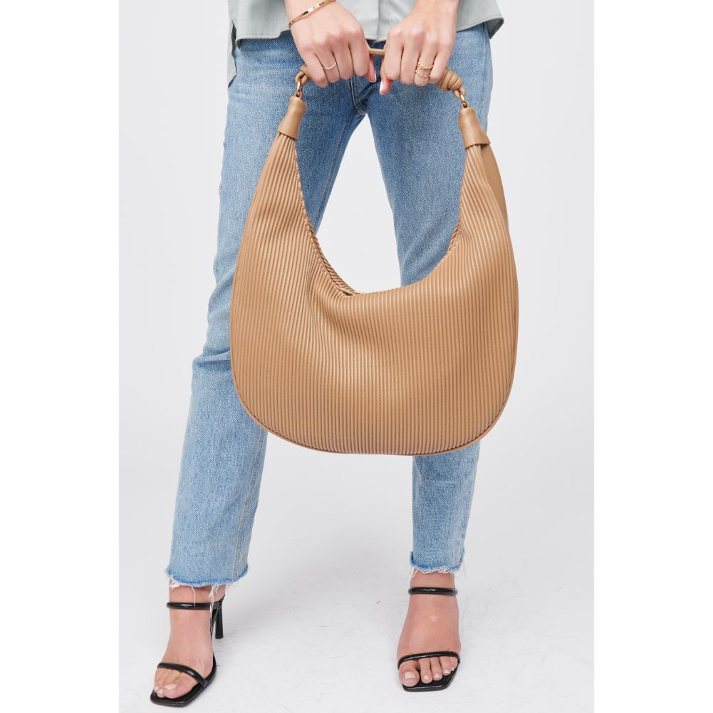 Woman wearing Natural Urban Expressions Ashely Hobo 818209016964 View 4 | Natural