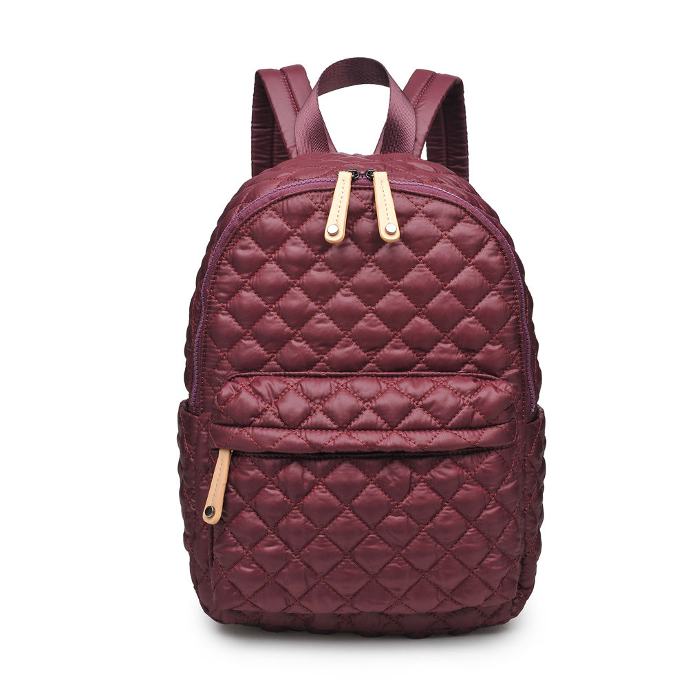 Product Image of Urban Expressions Swish Backpack 840611154620 View 1 | Burgundy