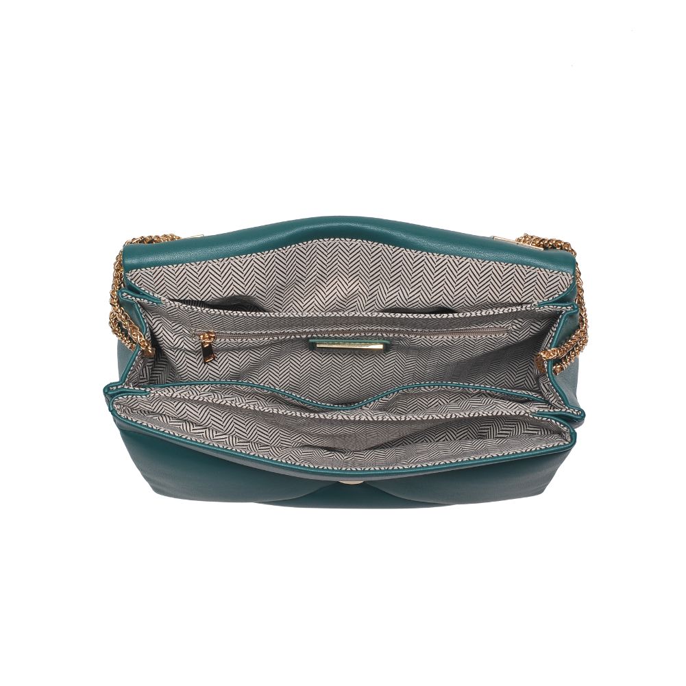 Product Image of Urban Expressions Ribbon Crossbody 840611102836 View 8 | Emerald