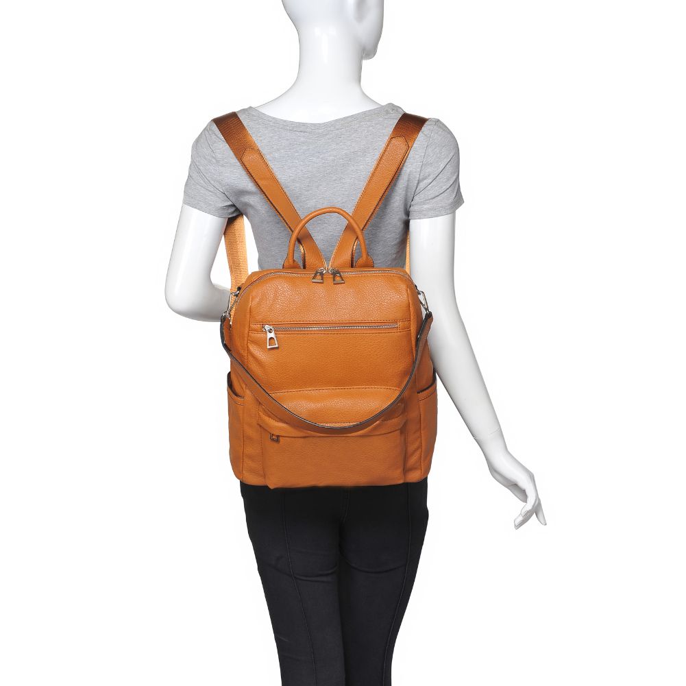 Product Image of Urban Expressions Galloway Backpack 840611118912 View 5 | Tan