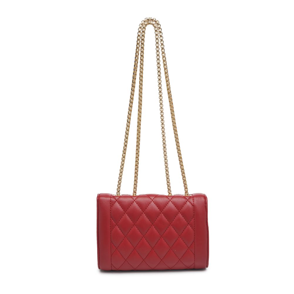 Product Image of Urban Expressions Elrita - Quilted Crossbody 840611123657 View 3 | Red