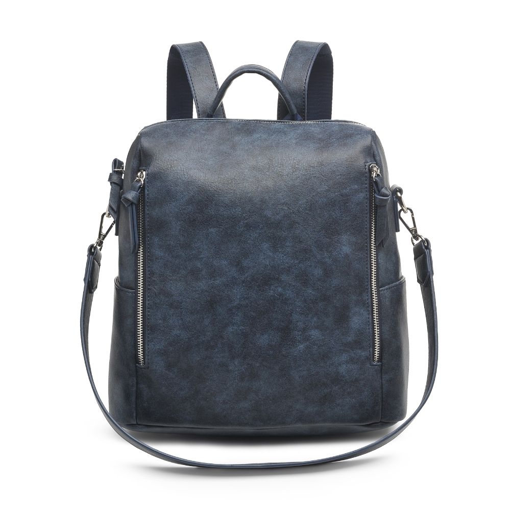 Product Image of Urban Expressions Edie Backpack 818209010283 View 5 | Denim