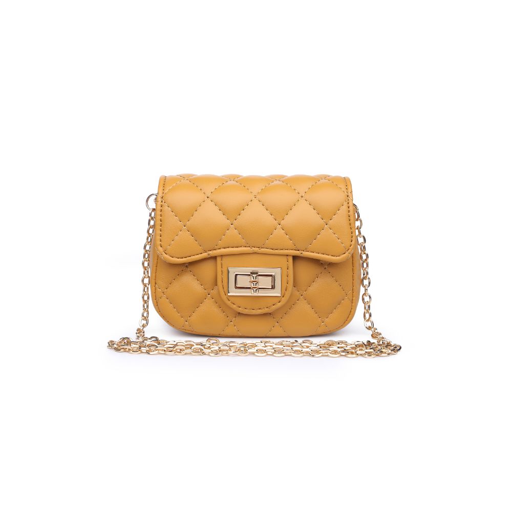 Product Image of Urban Expressions Amie Crossbody 840611175229 View 5 | Mustard