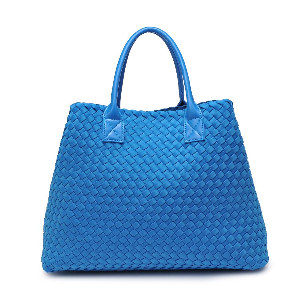 Product Image of Urban Expressions Ithaca - Woven Neoprene Tote 840611107909 View 7 | Ocean