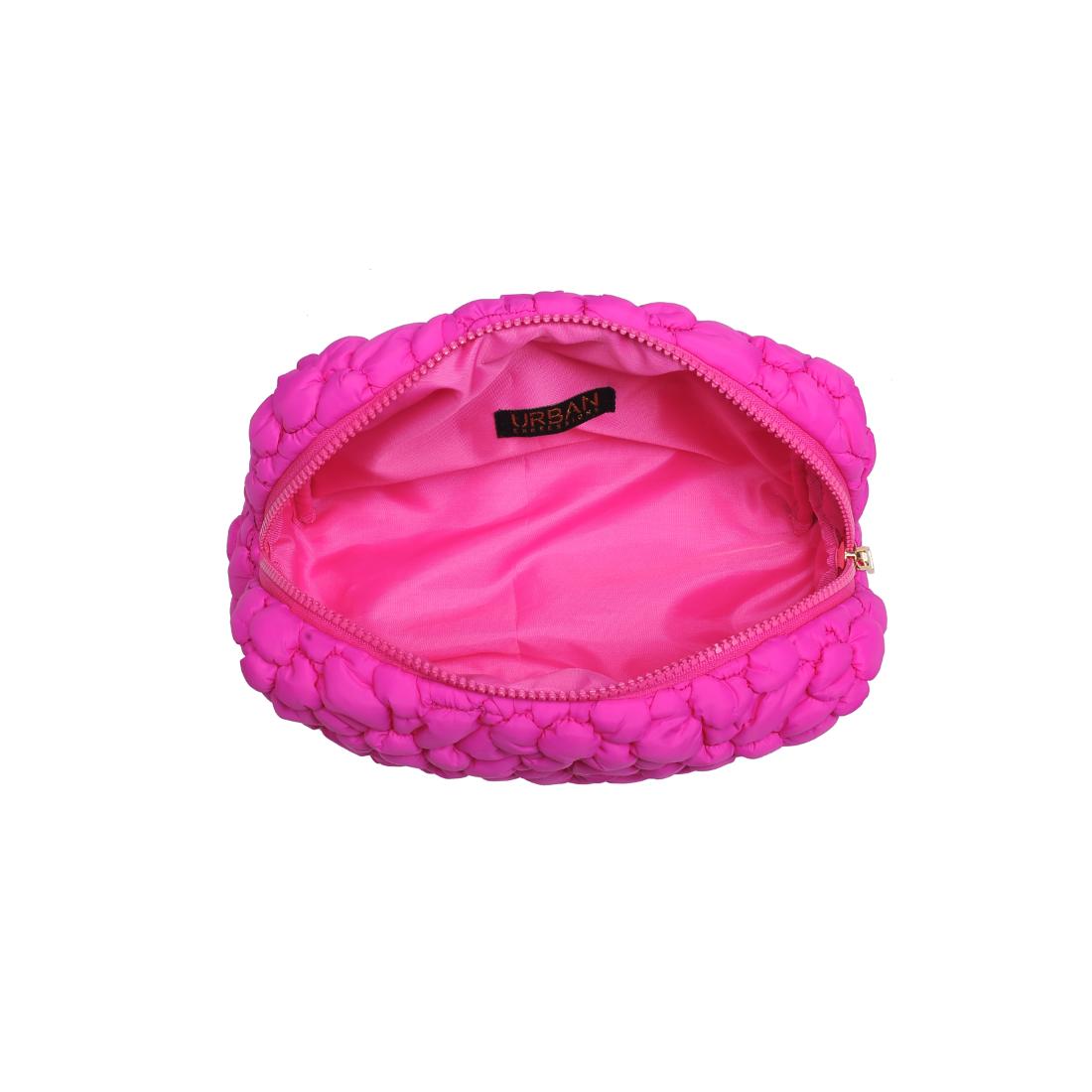 Product Image of Urban Expressions Flora Pop - Nylon Cosmetic Pouch 840611144195 View 8 | Fuchsia