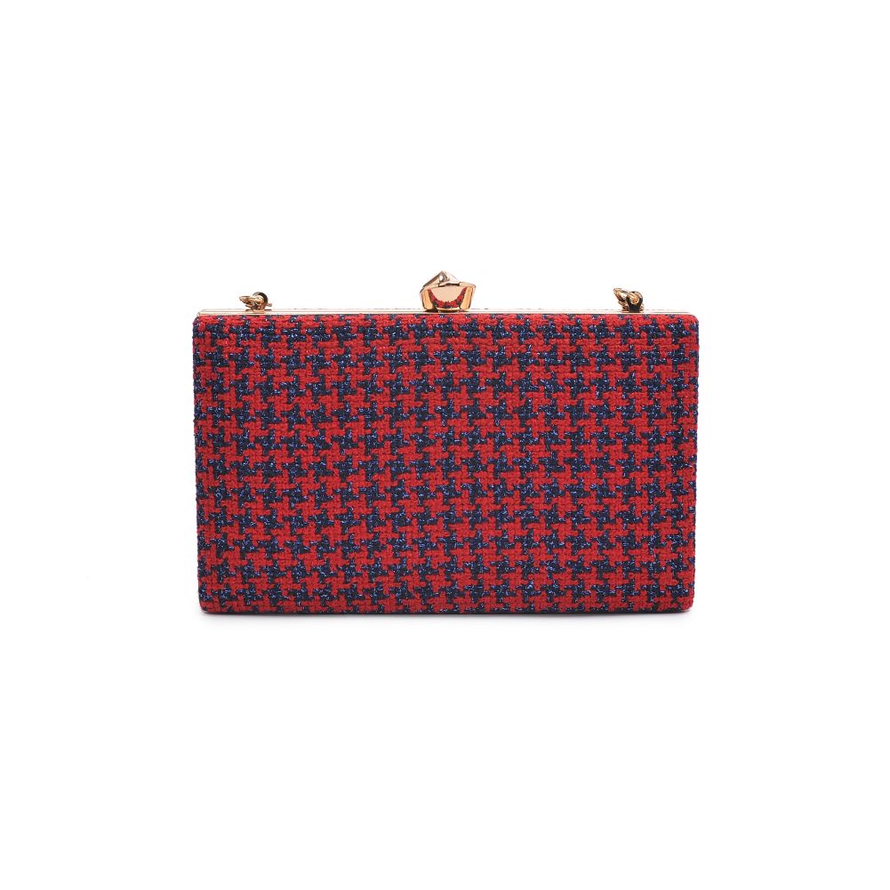 Product Image of Urban Expressions Rosa Evening Bag 840611114235 View 7 | Red