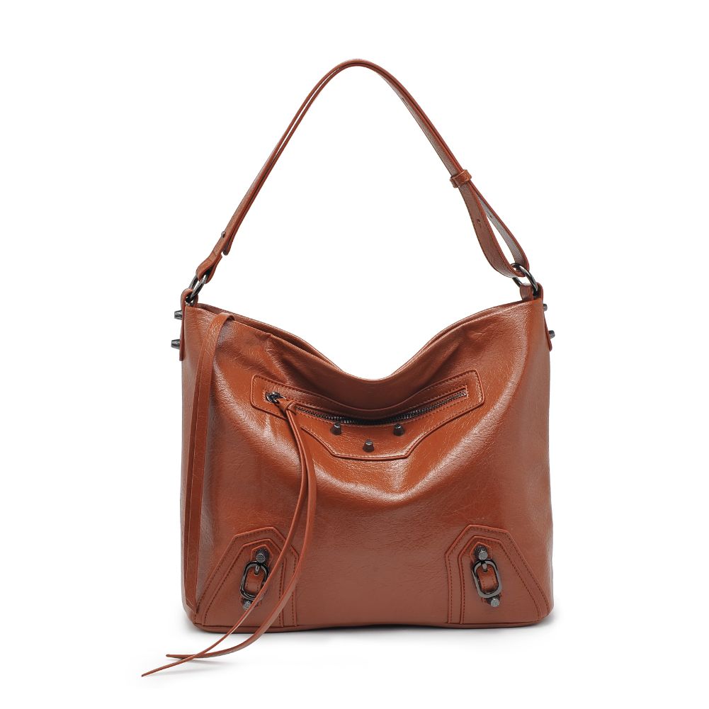 Product Image of Urban Expressions Yolonda Hobo 840611105677 View 5 | Tan