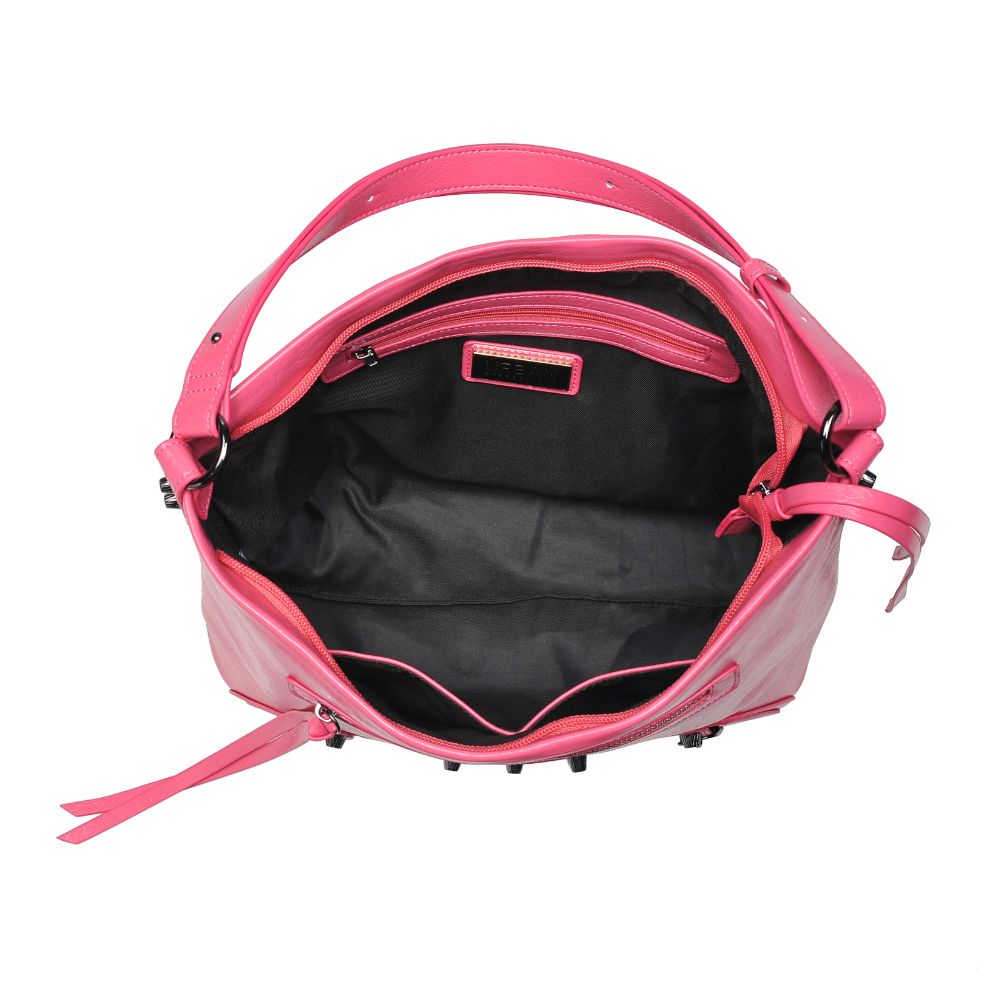 Product Image of Urban Expressions Yolonda Hobo 840611105660 View 8 | Bubblegum