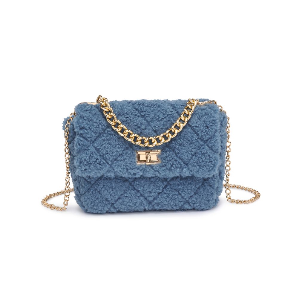 Product Image of Urban Expressions Corriedale - Sherpa Crossbody 818209010016 View 5 | Denim