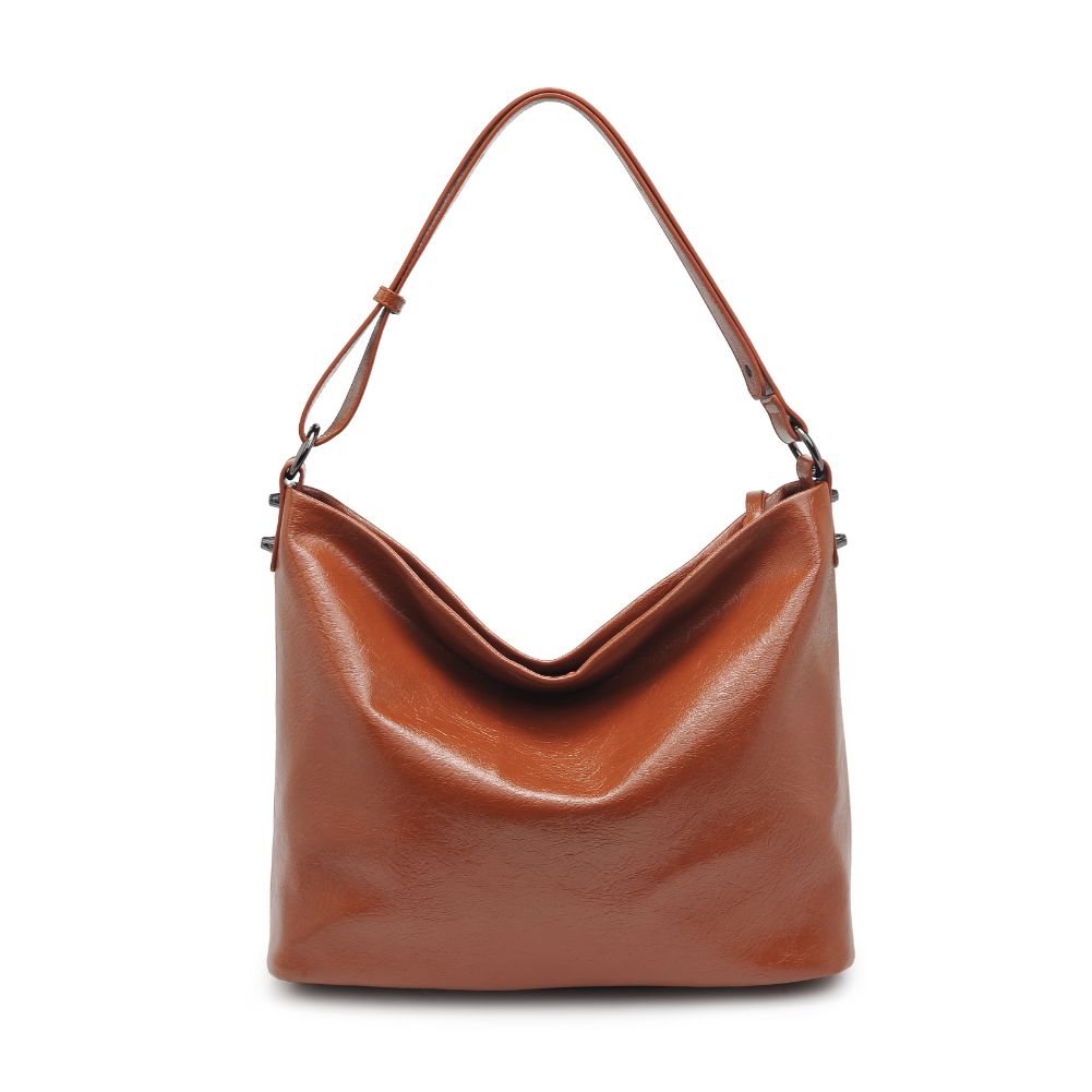 Product Image of Urban Expressions Yolonda Hobo 840611105677 View 7 | Tan