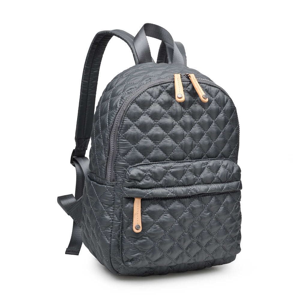 Product Image of Urban Expressions Swish Backpack 840611154637 View 2 | Charcoal