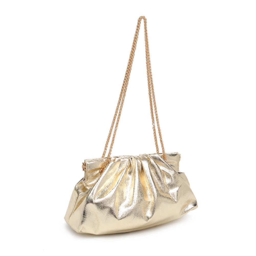 Product Image of Urban Expressions Kacey Clutch 840611112989 View 6 | Gold