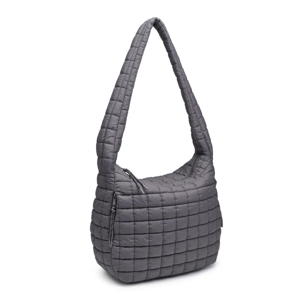 Product Image of Urban Expressions Leda Hobo 840611127280 View 6 | Carbon