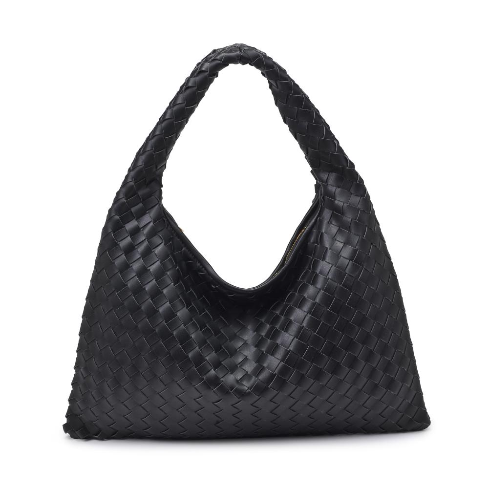 Product Image of Urban Expressions Leah Hobo 840611126467 View 5 | Black