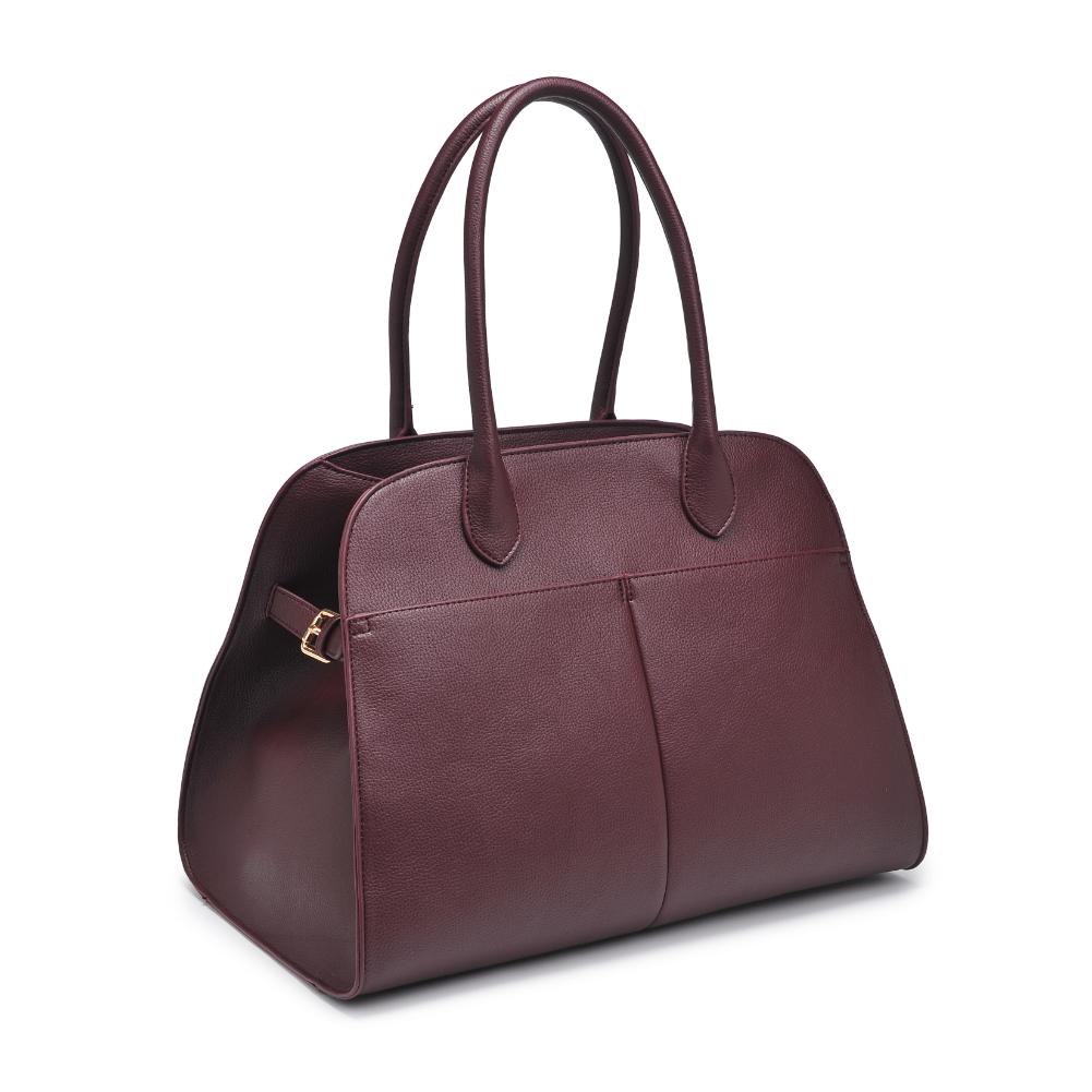 Product Image of Urban Expressions Janice Satchel 840611128133 View 2 | Burgundy