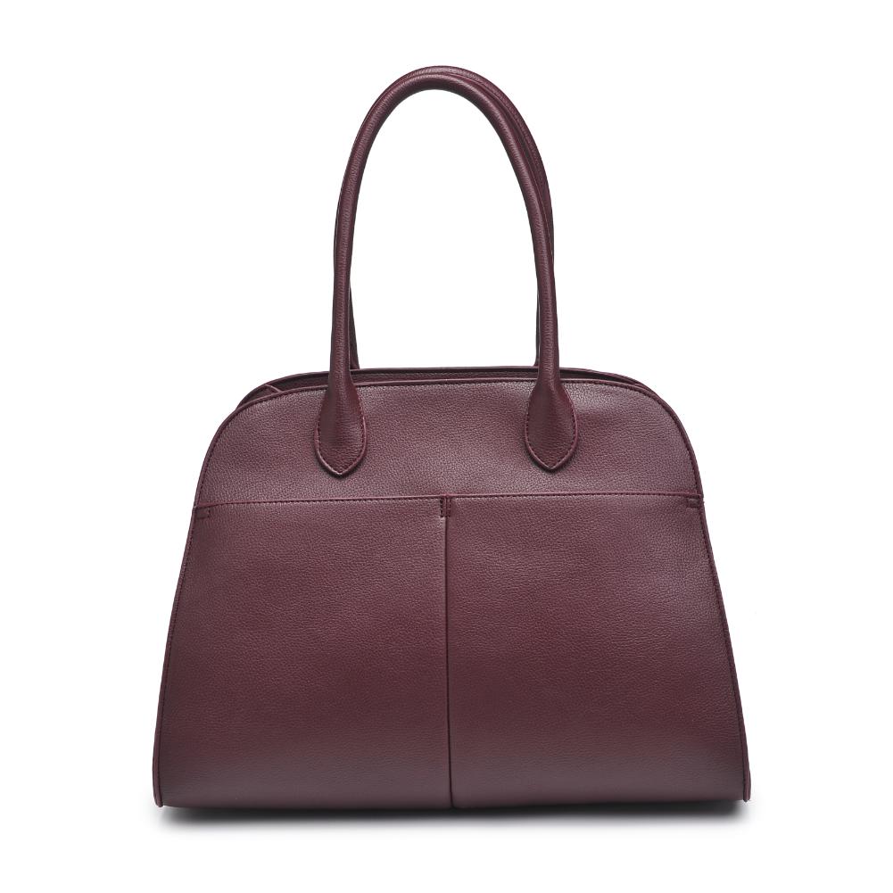 Product Image of Urban Expressions Janice Satchel 840611128133 View 1 | Burgundy