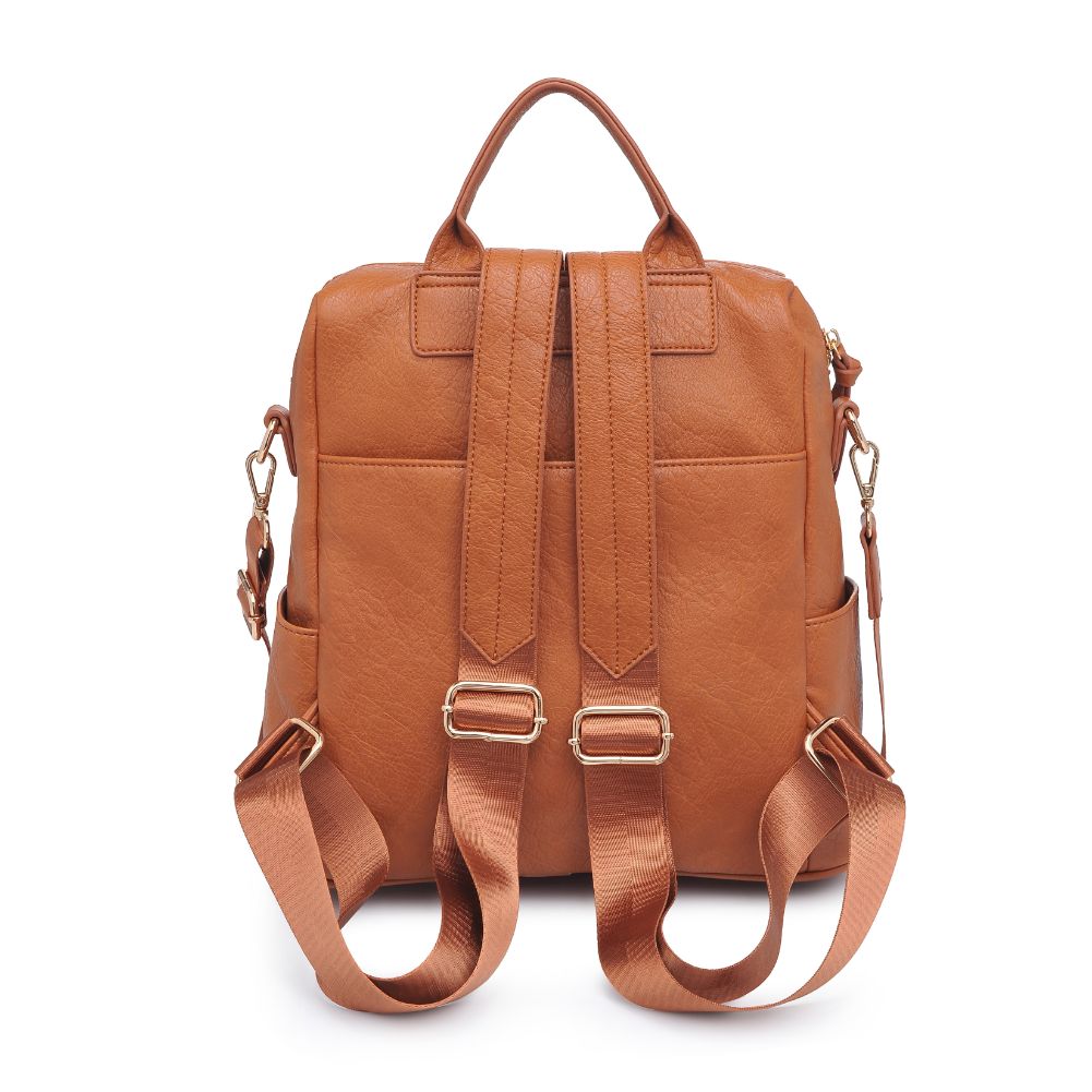 Product Image of Urban Expressions Everett Backpack 818209010245 View 7 | Cognac