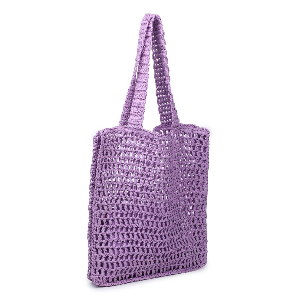 Product Image of Urban Expressions Bouvet Tote 818209017008 View 6 | Lilac