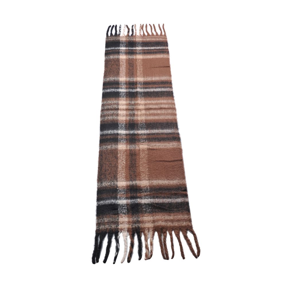 Product Image of Urban Expressions Shaun Scarves 840611116444 View 7 | Black Brown