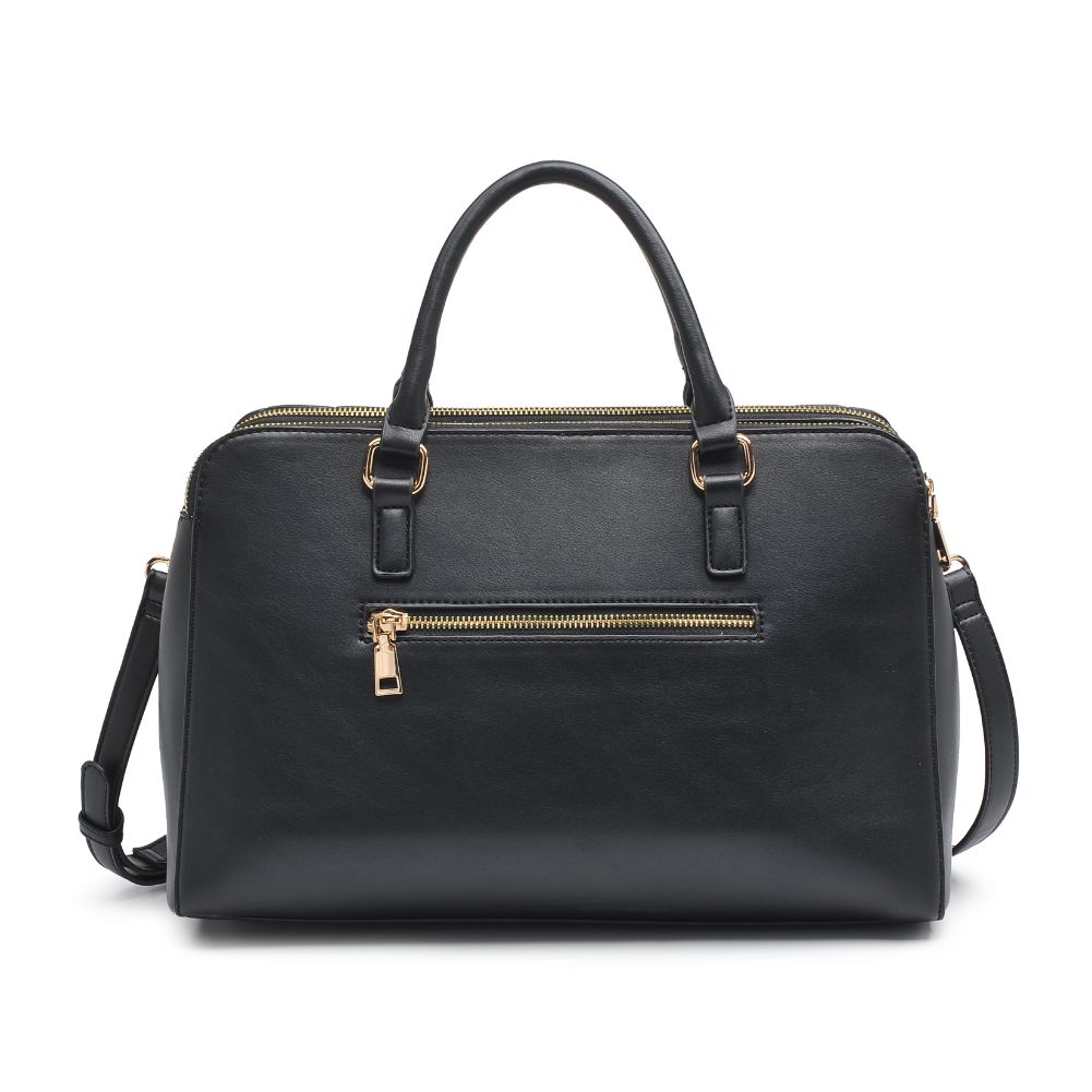 Product Image of Urban Expressions Amani Satchel 818209011716 View 7 | Black