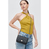 Woman wearing Black Urban Expressions Hillcrest Crossbody 840611111883 View 1 | Black