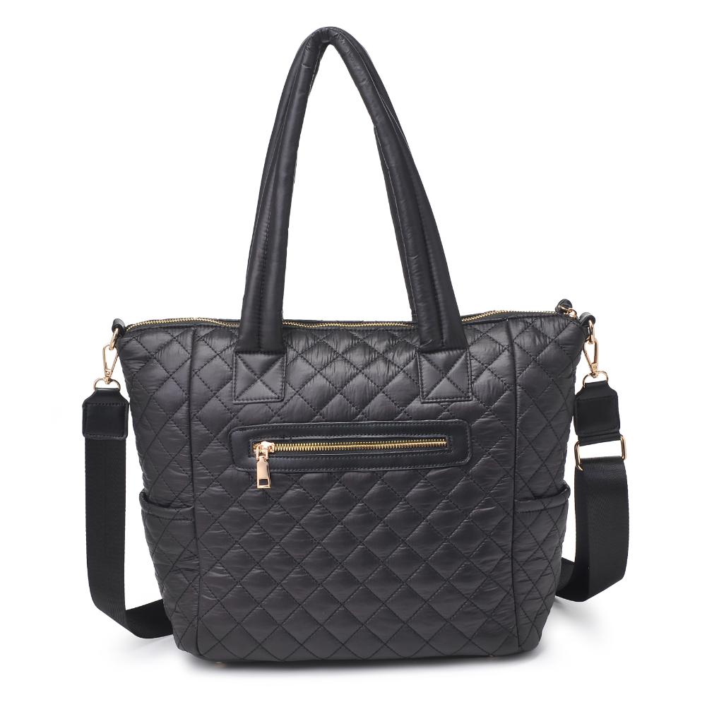 Product Image of Urban Expressions Jayna Tote 840611128980 View 7 | Black